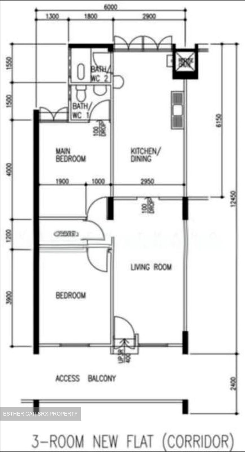 Blk 706 Chong Pang Green (Yishun), HDB 3 Rooms #601560541
